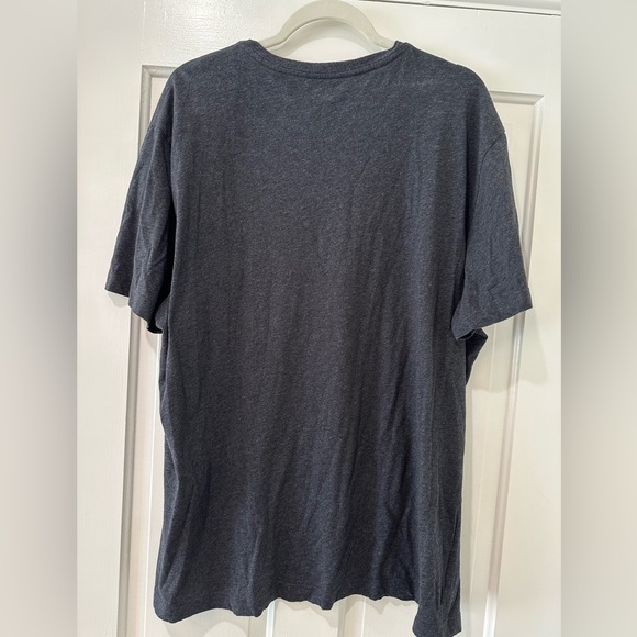 Lacoste men’s dark grey crewneck tee shirt top - Picture 9 of 9